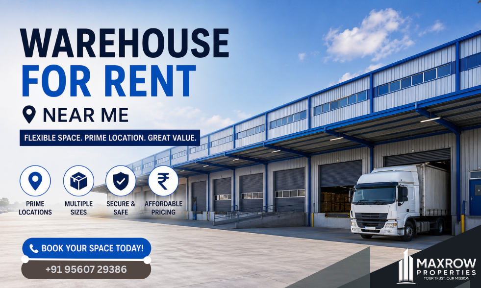 Warehouse for Rent Near Me: How to Find the Best Industrial Warehouse in Delhi NCR