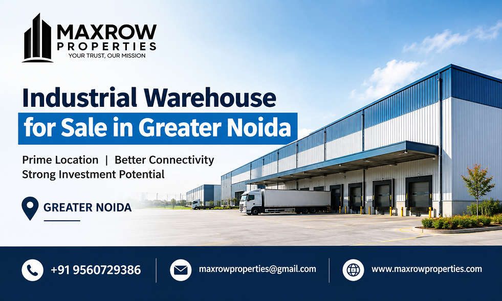 Industrial Warehouse for Sale in Greater Noida: Locations, Prices, Approvals & Investment Potential