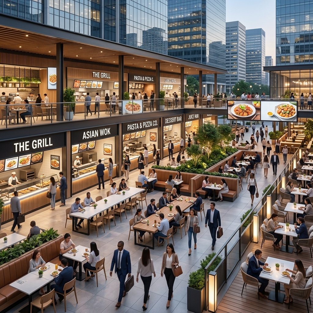 High-Street & Plazas Food Court