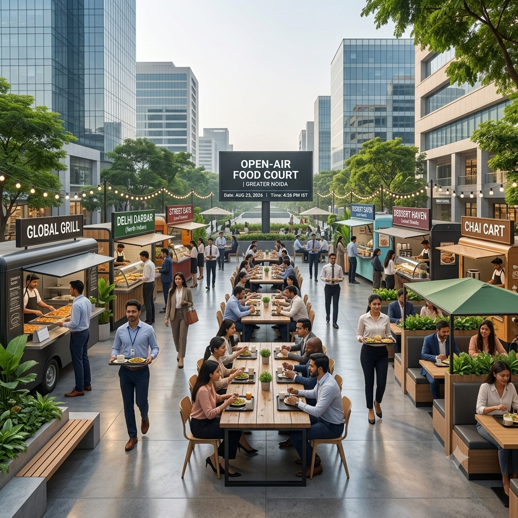 Open-Air / Outdoor Food Court