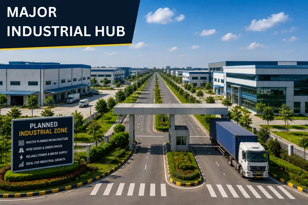 5040 Sq.m Sq.m Large Format Industrial Land Parcel in Factory In Noida Phase 2