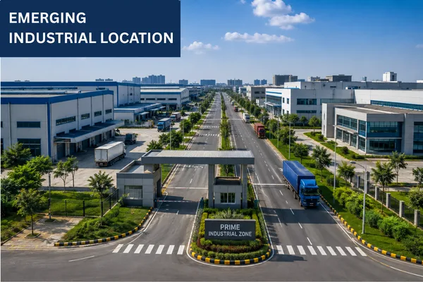 8100 Sq.m Sq.m Large Format Industrial Land Parcel in Factory In Noida Phase 2
