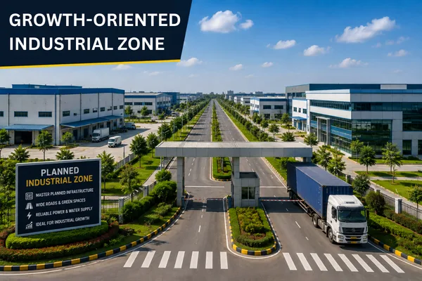 14600 Sq.m Sq.m Large Format Industrial Land Parcel in Factory In Noida Phase 2