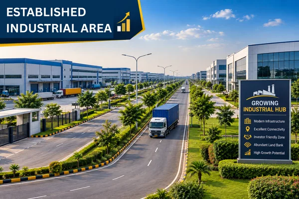 5000 Sq.m Sq.m Industrial Land Parcel in Factory In Noida Phase 2