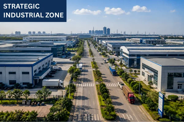 5752 Sq.m Sq.m Large Format Industrial Land Parcel in Factory For Sale In Hosiery Complex Noida