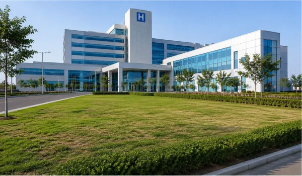 300 Sq.m Clinic & Polycilnic Plot in Hospital & Healthcare Institutional Land In Knowledge Park 2 Greater Noida