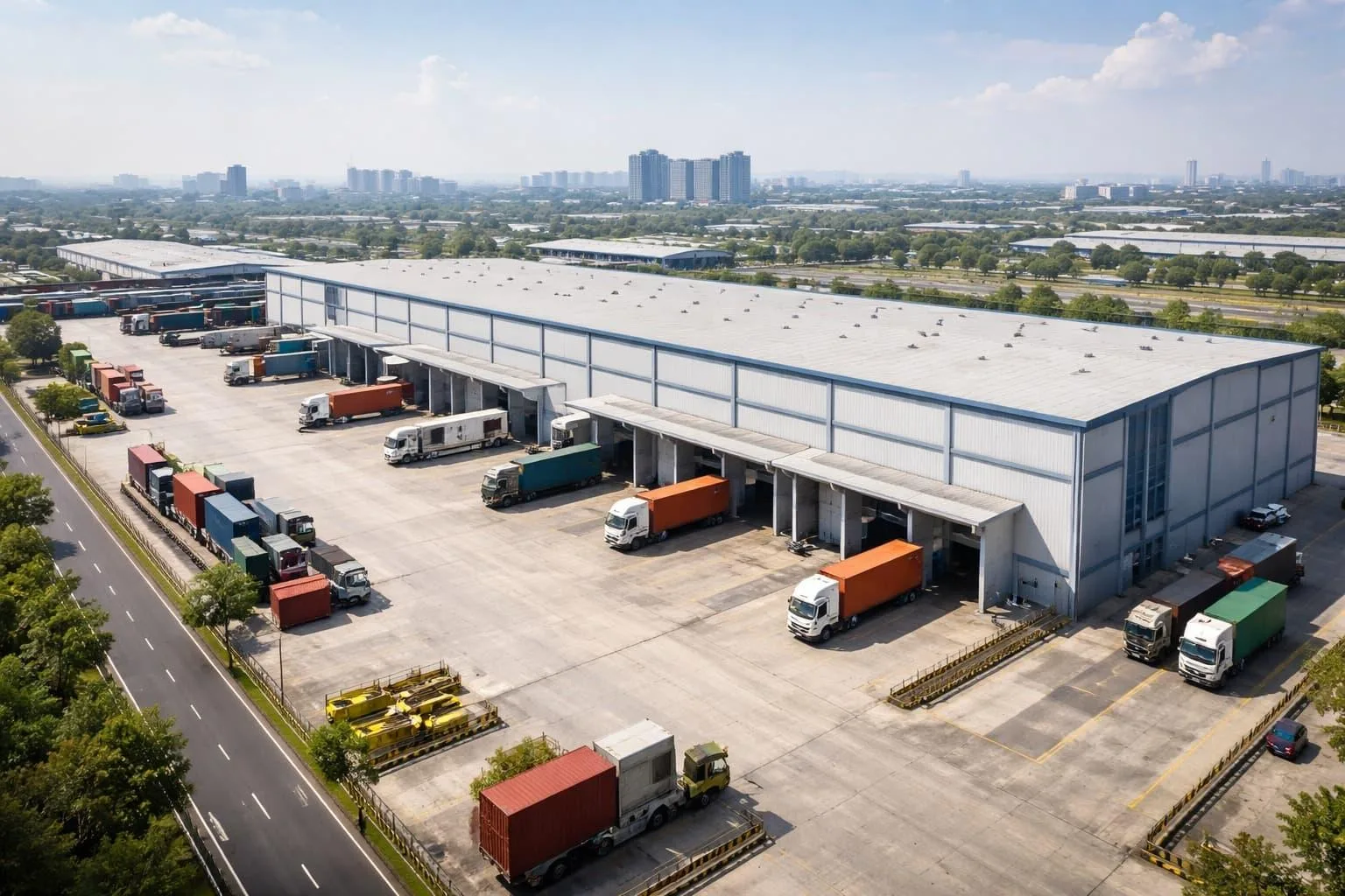 150000 sq ft Sq.m High-Bay Logistics Distribution Center in Godown For Rent In Udyog Kendra Greater Noida