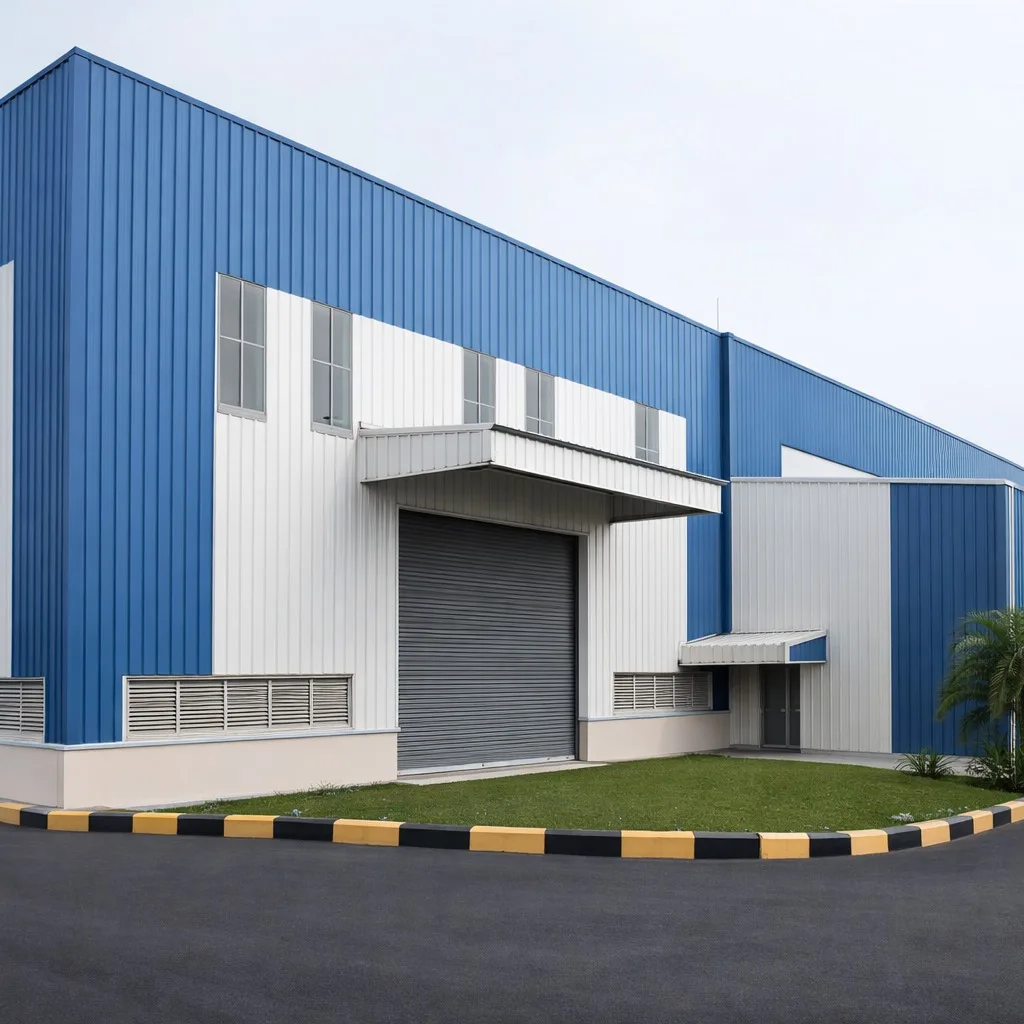 43055 sq. ft Sq.m High-Bay Logistics Distribution Center in Factory Shed With Overhead Crane For Rent In Greater Noida