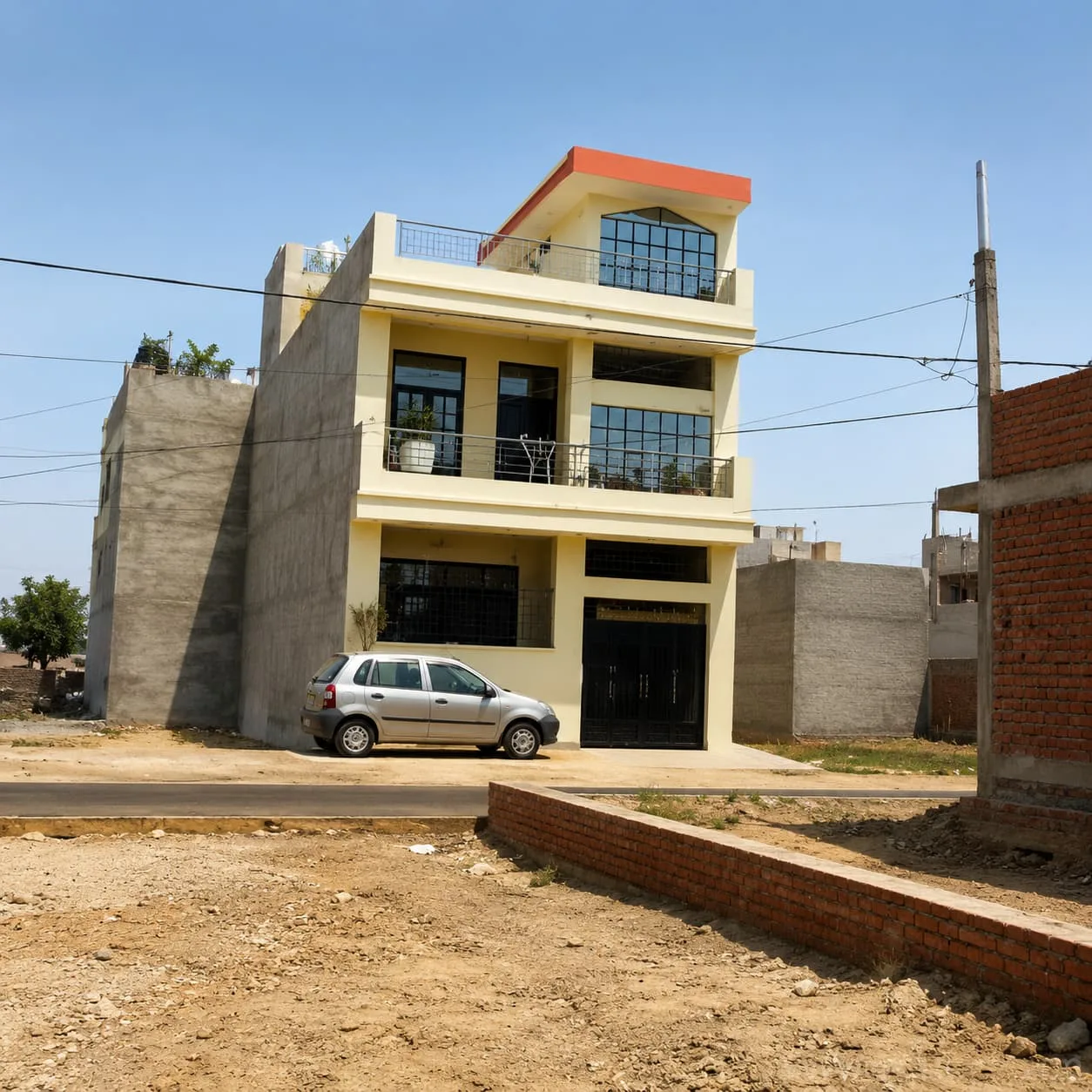 2,500 Sq. Mtr. Sq.m Compact Residential Villa Plot in Kisan Kota Plots In Tilpata Karnavas Greater Noida