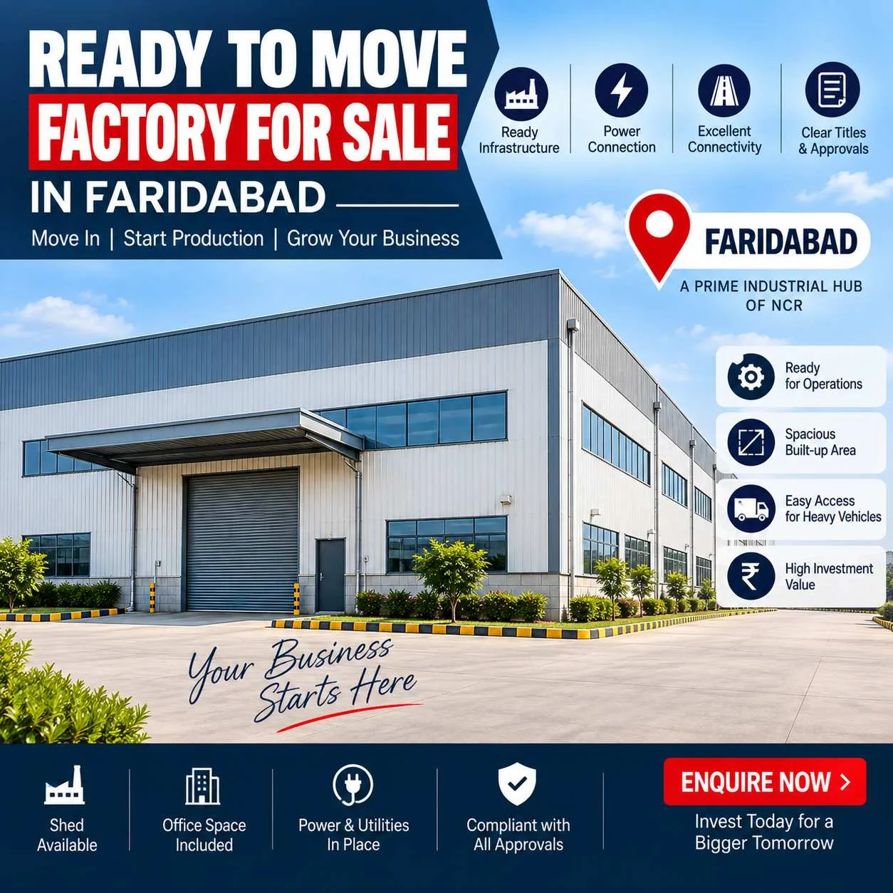 Small Factory Building