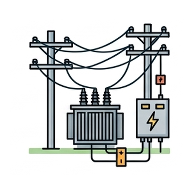 Dual-Feed Power Grid & Uninterrupted Utilities