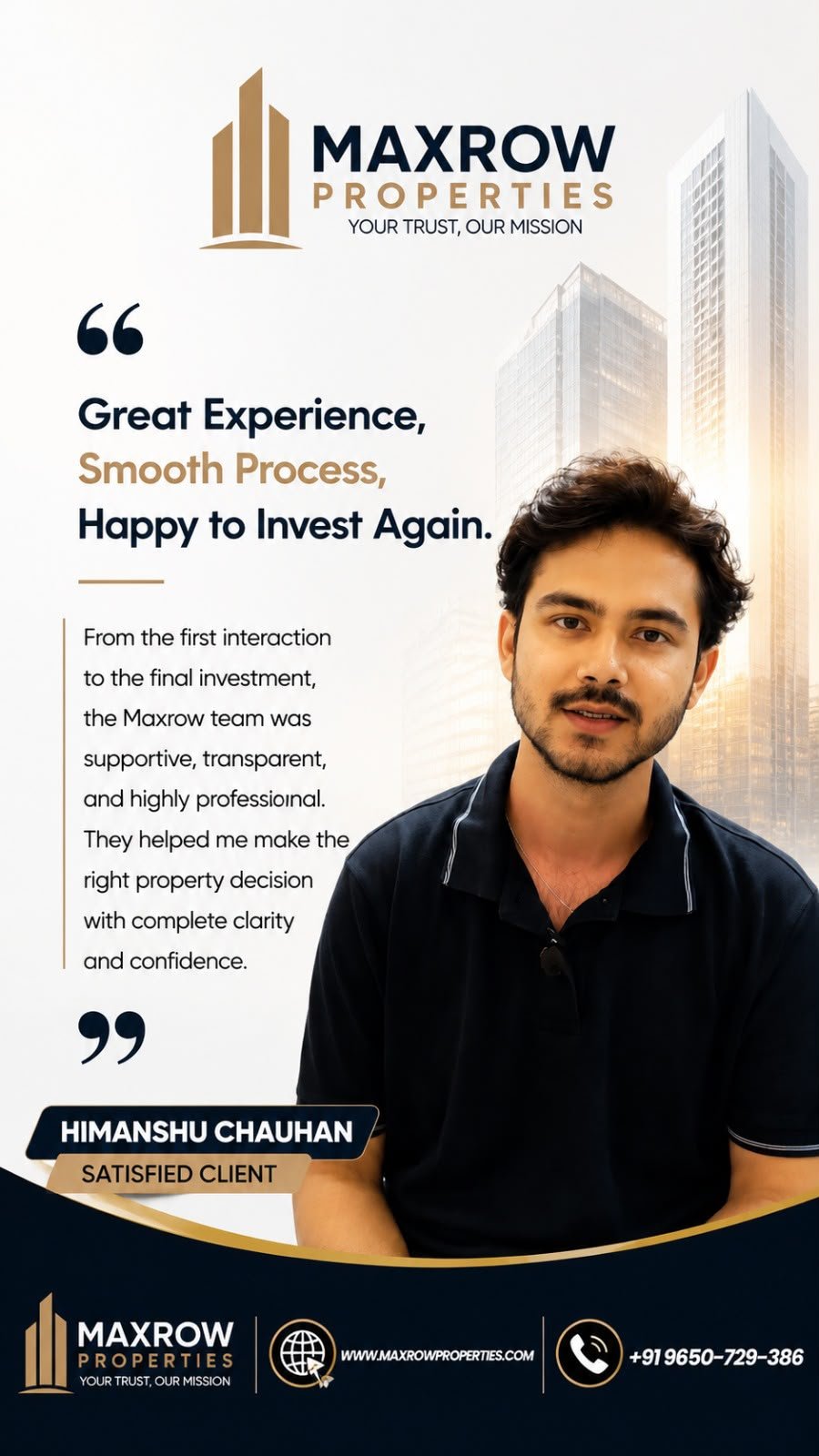 Himanshu Chauhan testimonial thumbnail